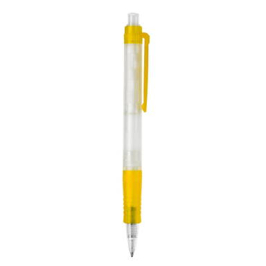Stilolinea Vegetal Pen Clear transparent Kugelschreiber - Ecru / Gelb