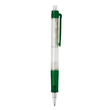 Stilolinea Vegetal Pen Clear transparent Kugelschreiber - Ecru / Grün