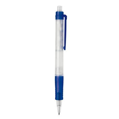 Stilolinea Vegetal Pen Clear transparent Kugelschreiber - Ecru / Dunkelblau