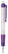 Stilolinea Vegetal Pen Clear transparant balpen - Ecru / Paars