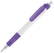 Stilolinea Vegetal Pen Clear transparant balpen - Ecru / Paars
