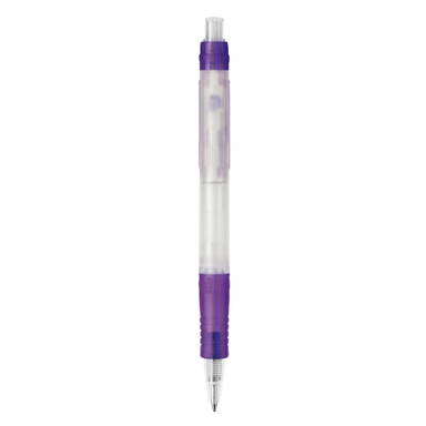 Stilolinea Vegetal Pen Clear transparent Kugelschreiber - Ecru / Lila