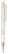 Stilolinea Vegetal Pen Clear transparant balpen - Ecru / Wit