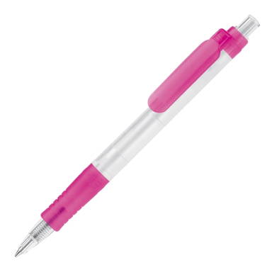 Stilolinea Vegetal Pen Clear transparent Kugelschreiber - Ecru / Rosa