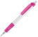 Stilolinea Vegetal Pen Clear transparant balpen - Ecru / Roze