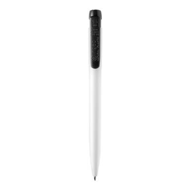 Stilolinea Ingeo TM Pen hardcolour Kugelschreiber - Weiß / Schwarz