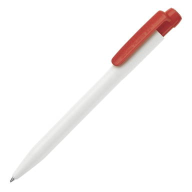 Stilolinea Ingeo TM Pen hardcolour Kugelschreiber - Weiß / Rot