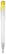 Stilolinea Ingeo TM Pen Clear transparant balpen - Ecru / Geel