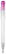 Stilolinea Ingeo TM Pen Clear transparant balpen - Ecru / Roze