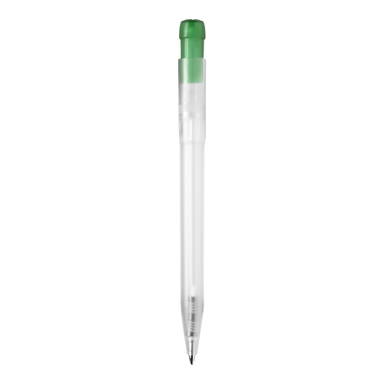 Stilolinea Ingeo TM Pen Clear transparent Kugelschreiber - Ecru / Grün