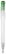 Stilolinea Ingeo TM Pen Clear transparant balpen - Ecru / Groen