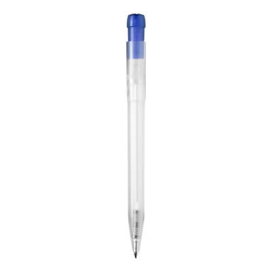 Stilolinea Ingeo TM Pen Clear transparent Kugelschreiber - Ecru / Blau