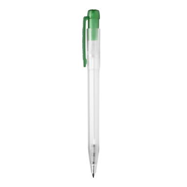 Stilolinea Ingeo TM Pen Clear transparent Kugelschreiber - Ecru / Grün