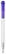 Stilolinea Ingeo TM Pen Clear transparant balpen - Ecru / Paars