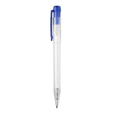 Stilolinea Ingeo TM Pen Clear transparent Kugelschreiber - Ecru / Blau
