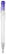 Stilolinea Ingeo TM Pen Clear transparant balpen - Ecru / Paars