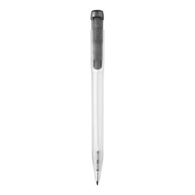Stilolinea Ingeo TM Pen Clear transparent Kugelschreiber - Ecru / Schwarz