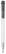 Stilolinea Ingeo TM Pen Clear transparant balpen - Ecru / Zwart