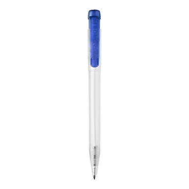 Stilolinea Ingeo TM Pen Clear transparent Kugelschreiber - Ecru / Blau