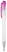 Stilolinea Ingeo TM Pen Clear transparant balpen - Ecru / Roze