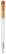 Stilolinea Ingeo TM Pen Clear transparant balpen - Ecru / Oranje