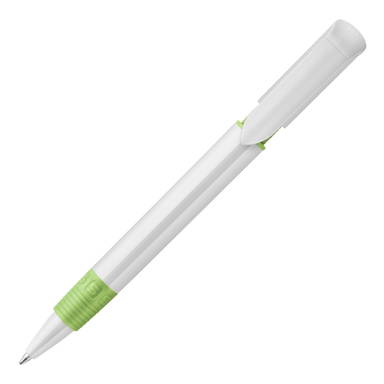 Stilolinea S40 Grip hardcolour Kugelschreiber - Weiß / Hellgrün