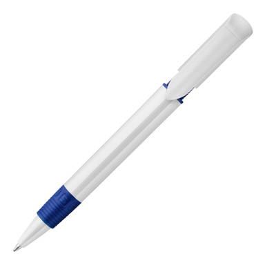 Stilolinea S40 Grip hardcolour Kugelschreiber - Weiß / Dunkelblau
