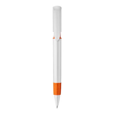Stilolinea S40 Grip hardcolour Kugelschreiber - Weiß / Orange