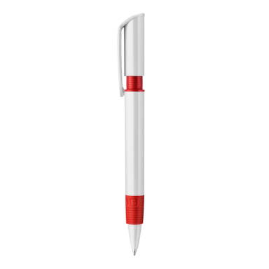 Stilolinea S40 Grip hardcolour Kugelschreiber - Weiß / Rot