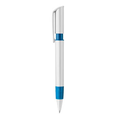 Stilolinea S40 Grip hardcolour Kugelschreiber - Weiß / Blau