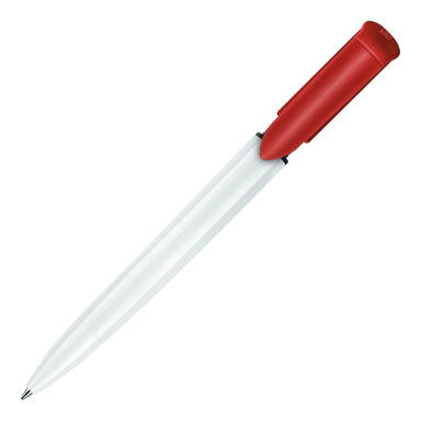 Stilolinea S40 Colour hardcolour Kugelschreiber - Weiß / Rot