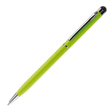 Balpen stylus metaal slim - Hellgrün