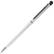 Balpen stylus metaal slim - Wit
