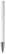 Toppoint Avalon metal hardcolour balpen - Wit