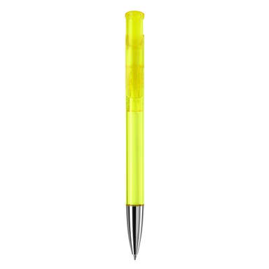 Stylo métal transparent Toppoint Avalon - Transparent / Jaune
