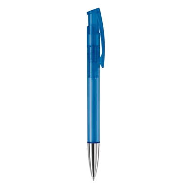 Stylo métal transparent Toppoint Avalon - Transparent / Bleu