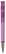 Toppoint Avalon metal transparant balpen - Transparant / Paars