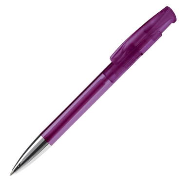 Stylo métal transparent Toppoint Avalon - Transparent / Violet