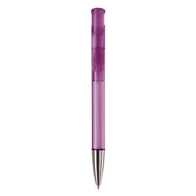 Stylo métal transparent Toppoint Avalon - Transparent / Violet
