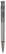 Toppoint Avalon metal transparant balpen - Transparant / Zwart