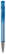Toppoint Avalon metal transparant balpen - Transparant / Blauw