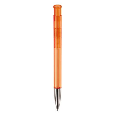 Stylo métal transparent Toppoint Avalon - Transparent / Orange
