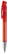 Toppoint Avalon metal transparant balpen - Transparant / Rood