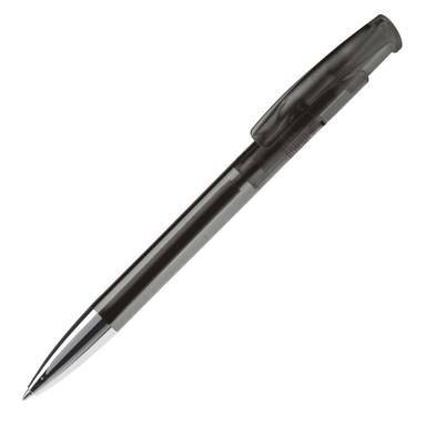Stylo métal transparent Toppoint Avalon - Transparent / Noir