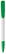 Toppoint Deniro solid-colour ballpoint pen - White / Green