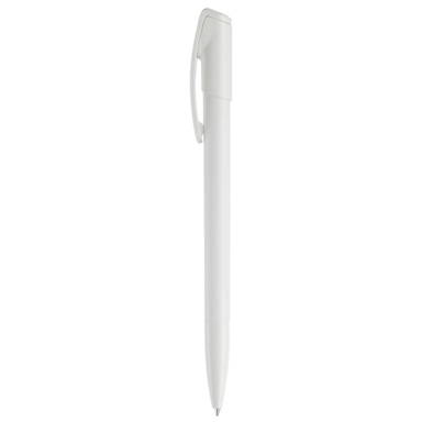 Toppoint Deniro Hardcolour Ballpoint Pen - White / White