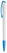 Toppoint Deniro solid-colour ballpoint pen - White / Light Blue