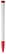 Toppoint Deniro solid-colour ballpoint pen - White / Red