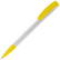 Toppoint Deniro solid-colour ballpoint pen - White / Yellow