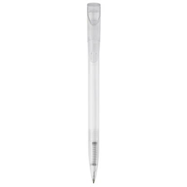 Stylo à bille Toppoint Deniro givré - Écru / Blanc